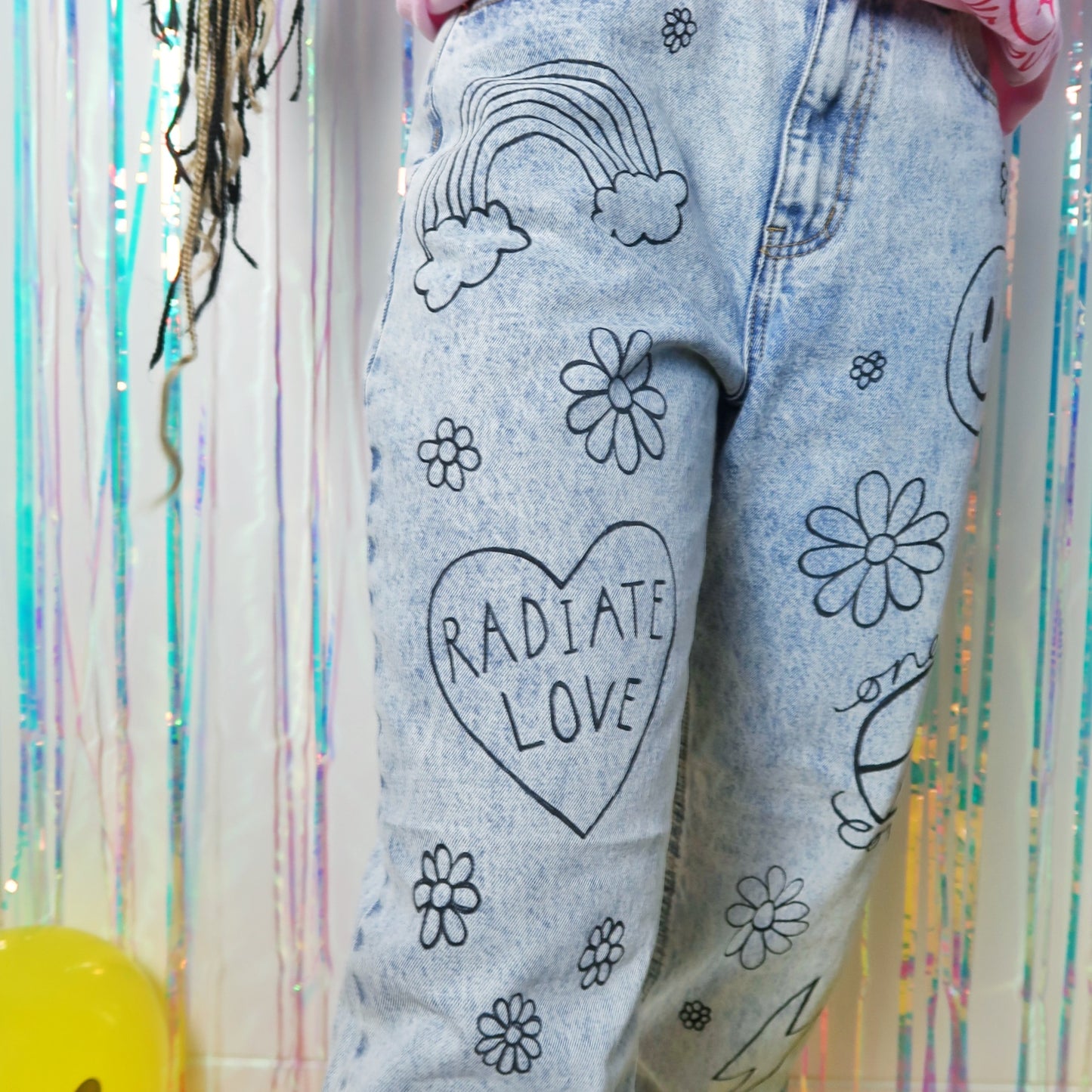 hippie heart jeans - v.1