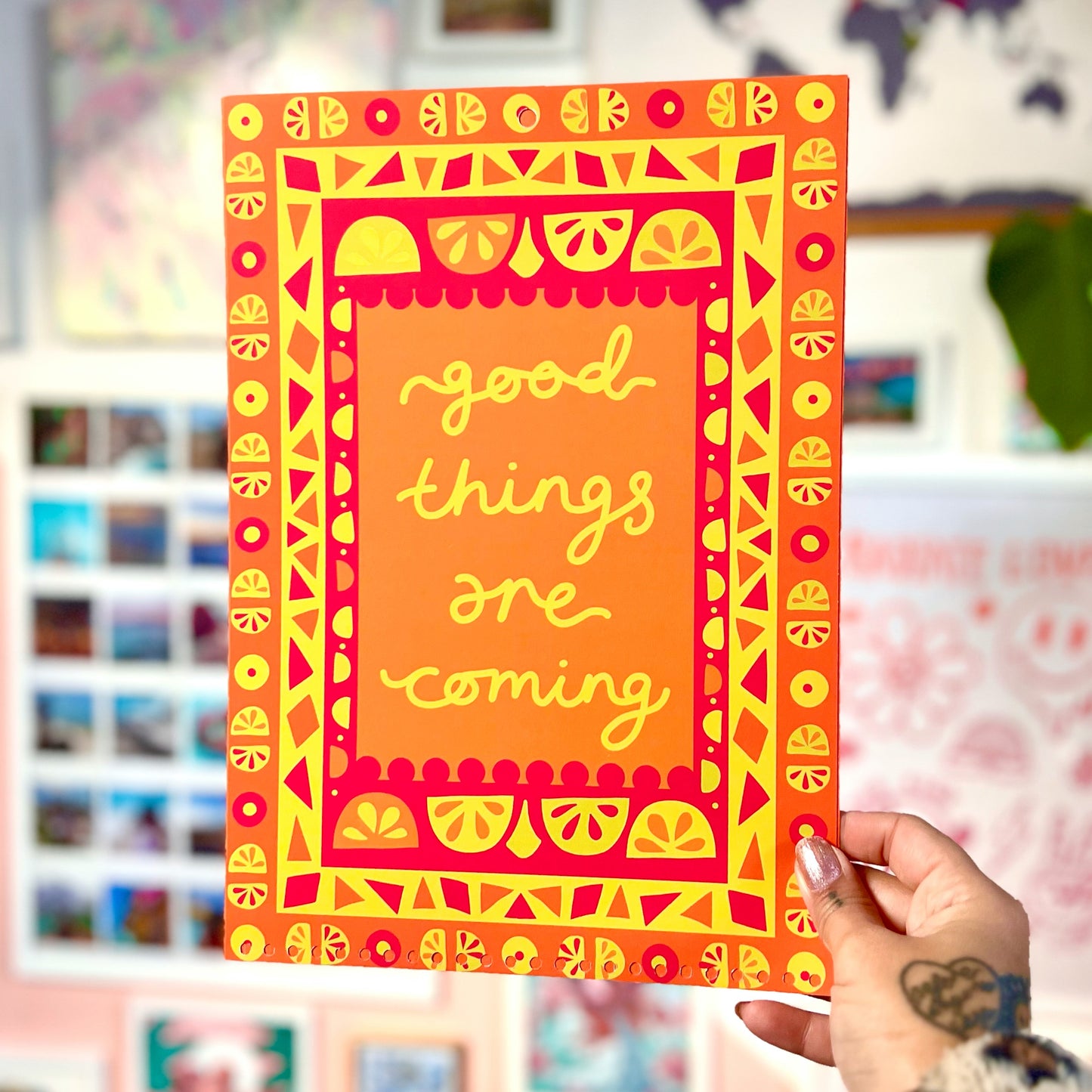 good things are coming - A4 print
