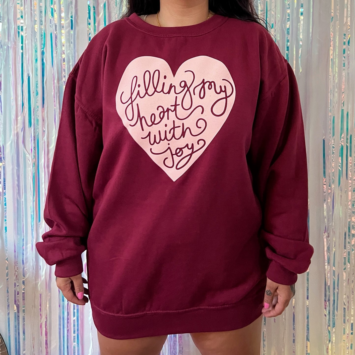 filling my heart with joy sweatshirt
