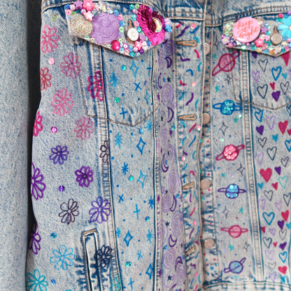 the ‘cosmic’ denim jacket