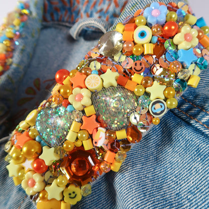 the ‘sunny days’ denim jacket