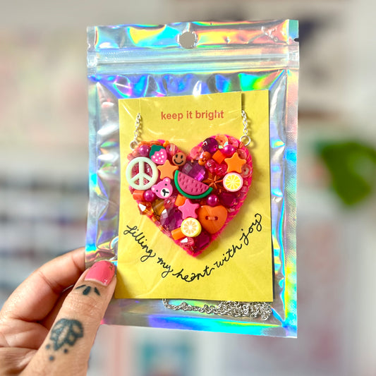 filling my heart with joy necklace