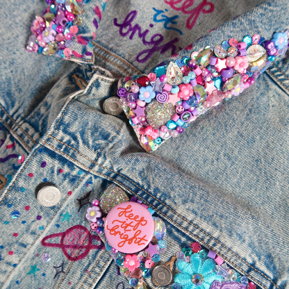 the ‘cosmic’ denim jacket