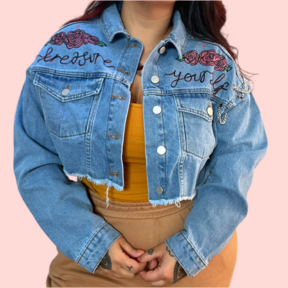 treasure yourself denim jacket