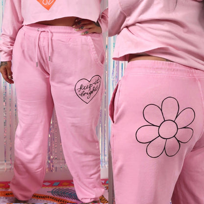 keep it bright lounge pants - pink