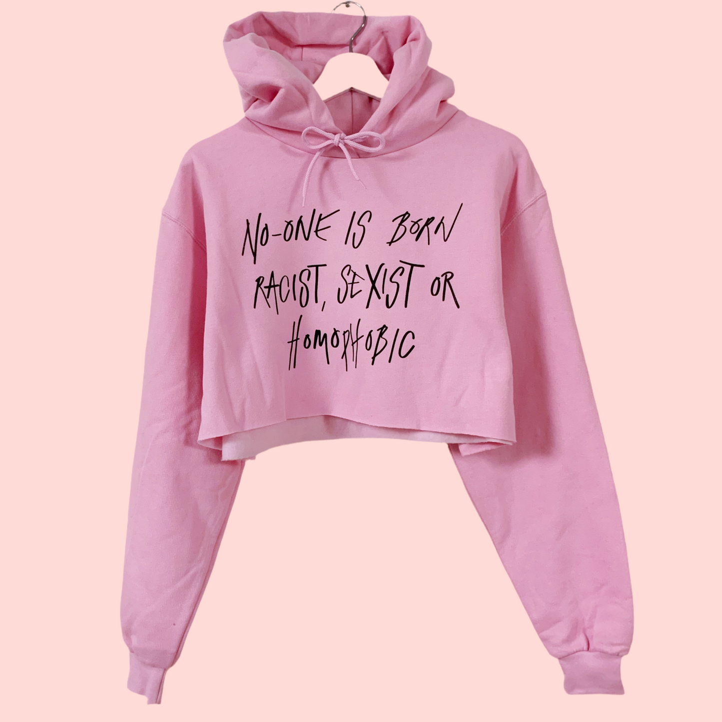 hate is taught hoodie - pink | 2 styles
