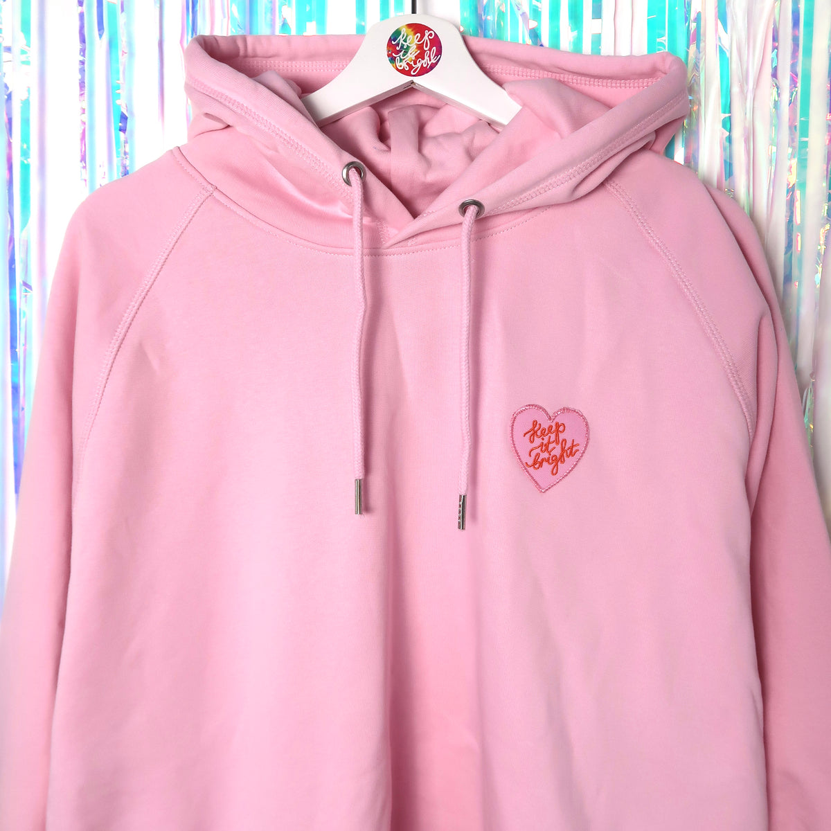 keep it bright hoodie - pink