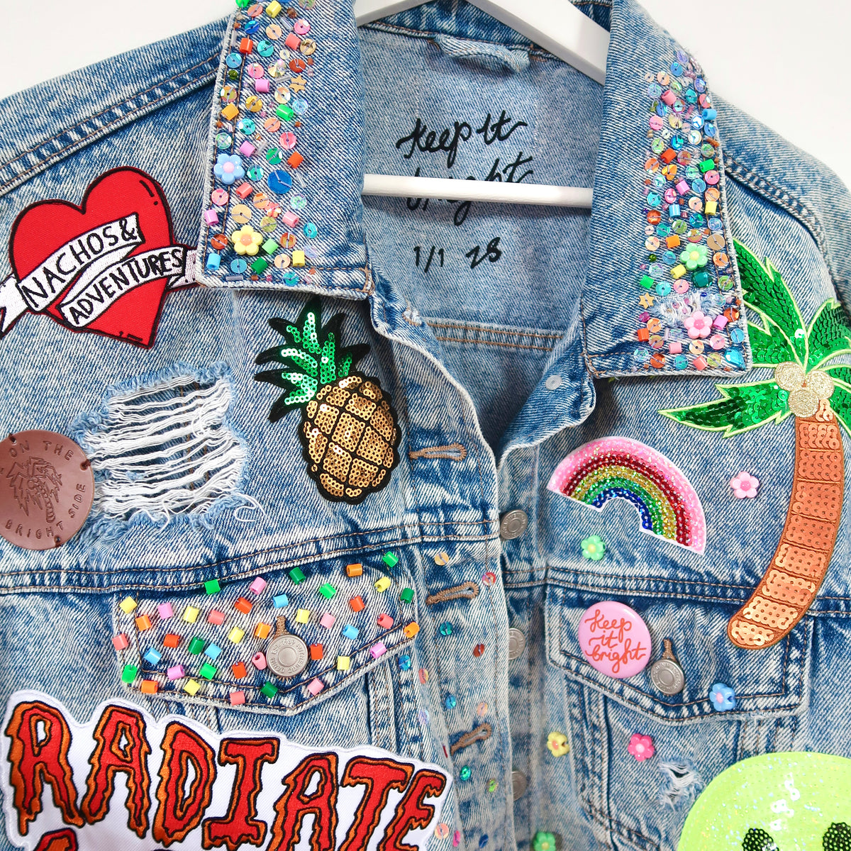 the ‘small joys’ denim jacket