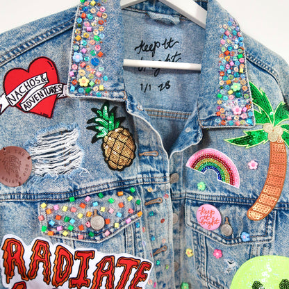 the ‘small joys’ denim jacket