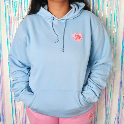 keep it bright hoodie - blue