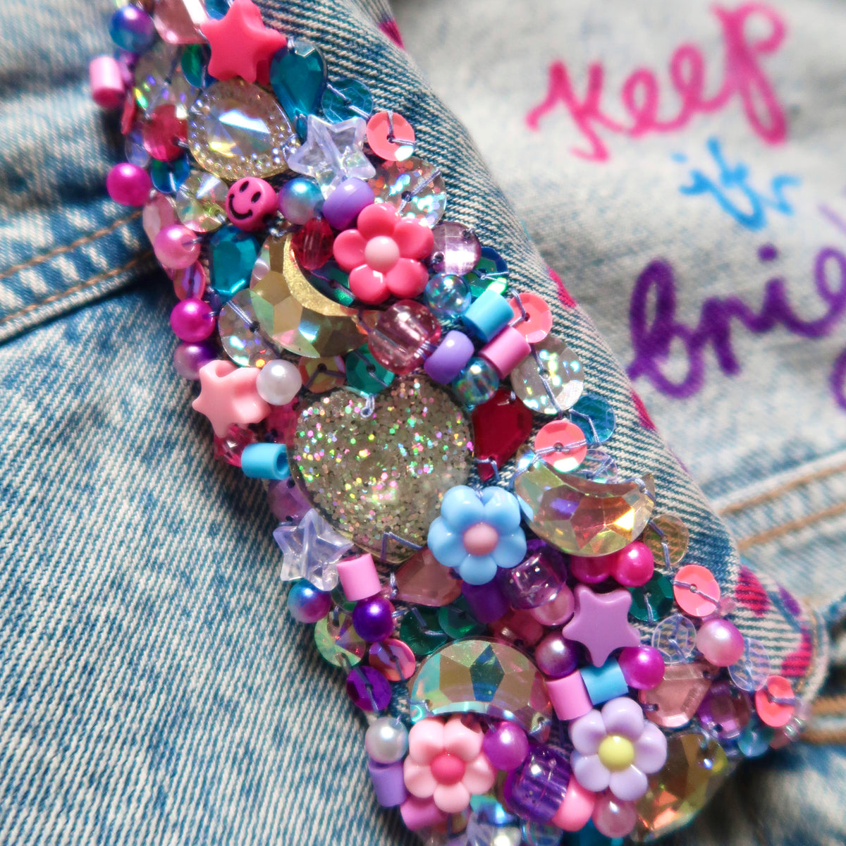 the ‘cosmic’ denim jacket
