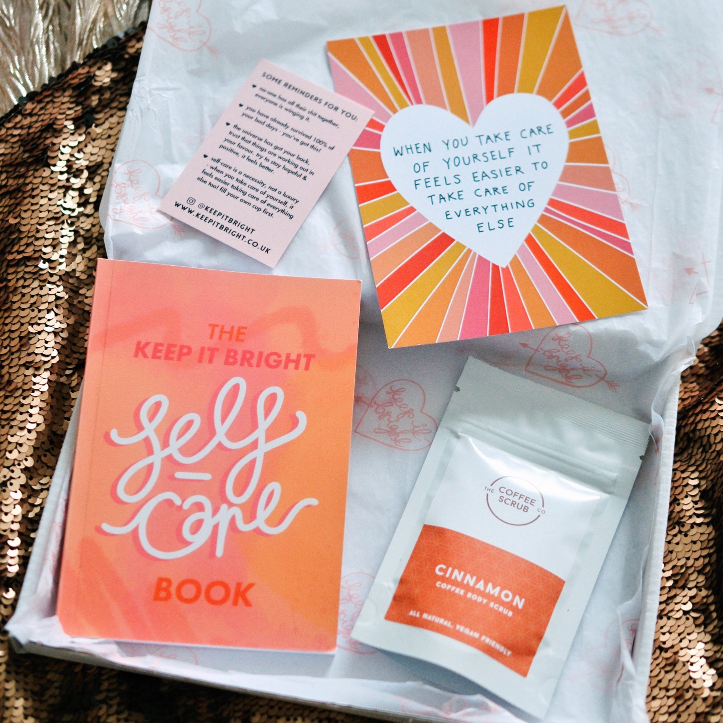 the self-care kit - body scrub