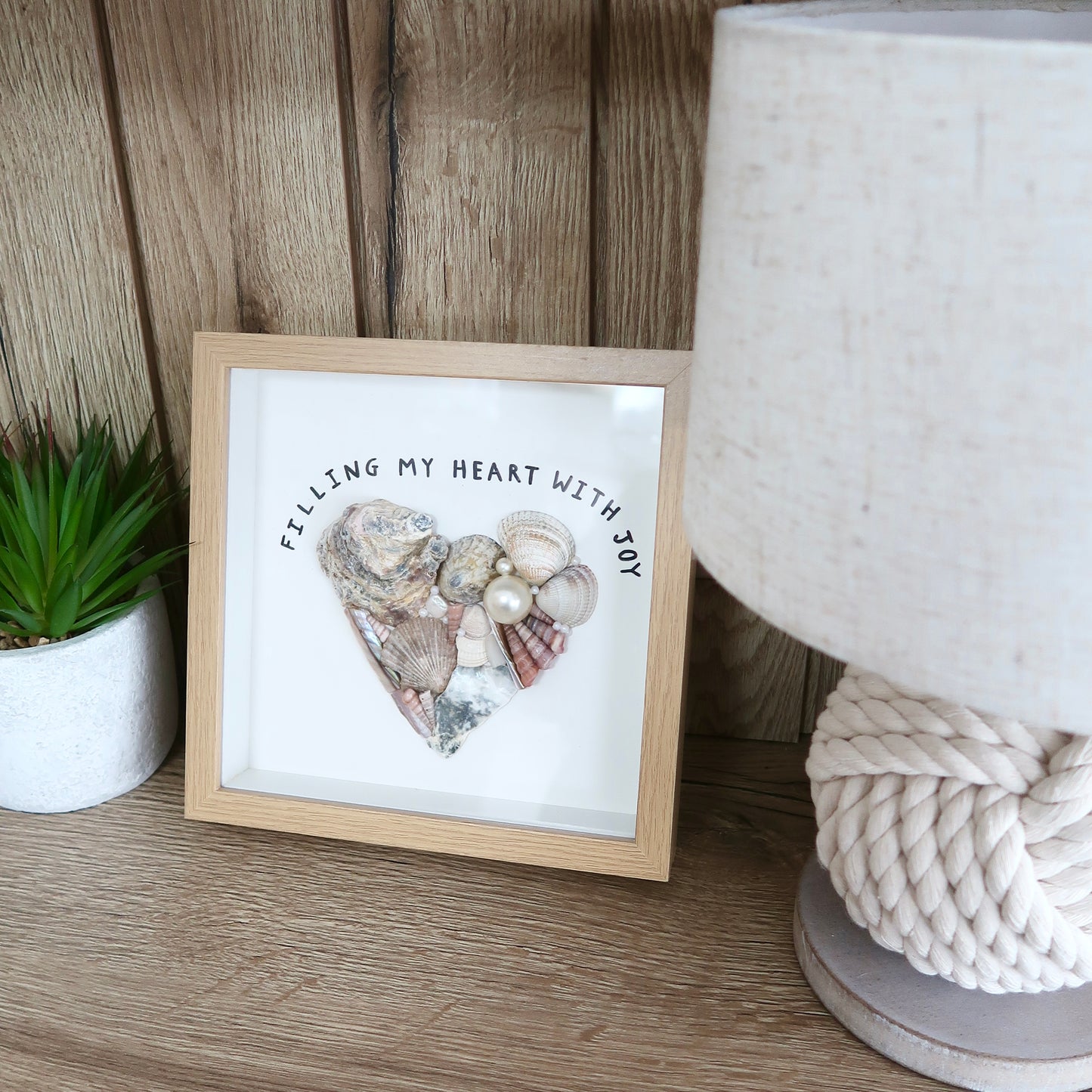 coastal treasure - framed art