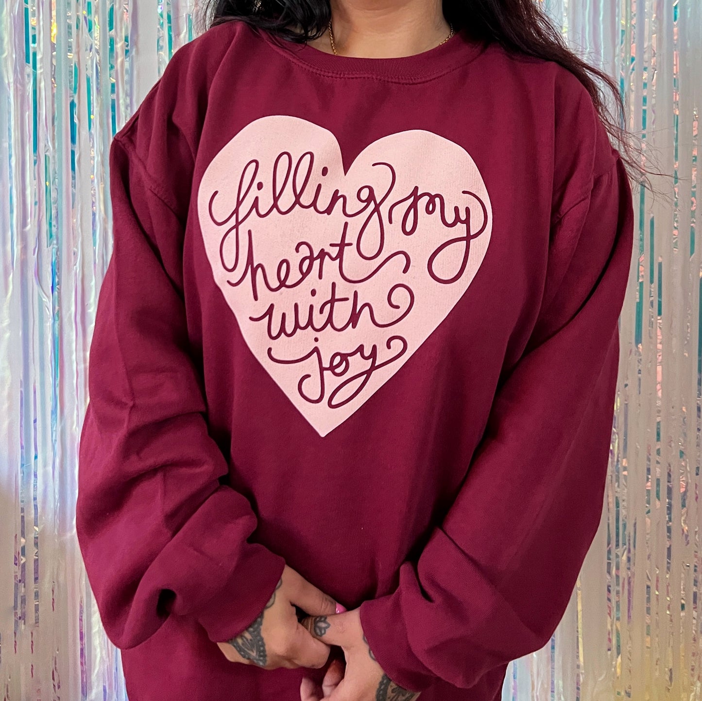 filling my heart with joy sweatshirt