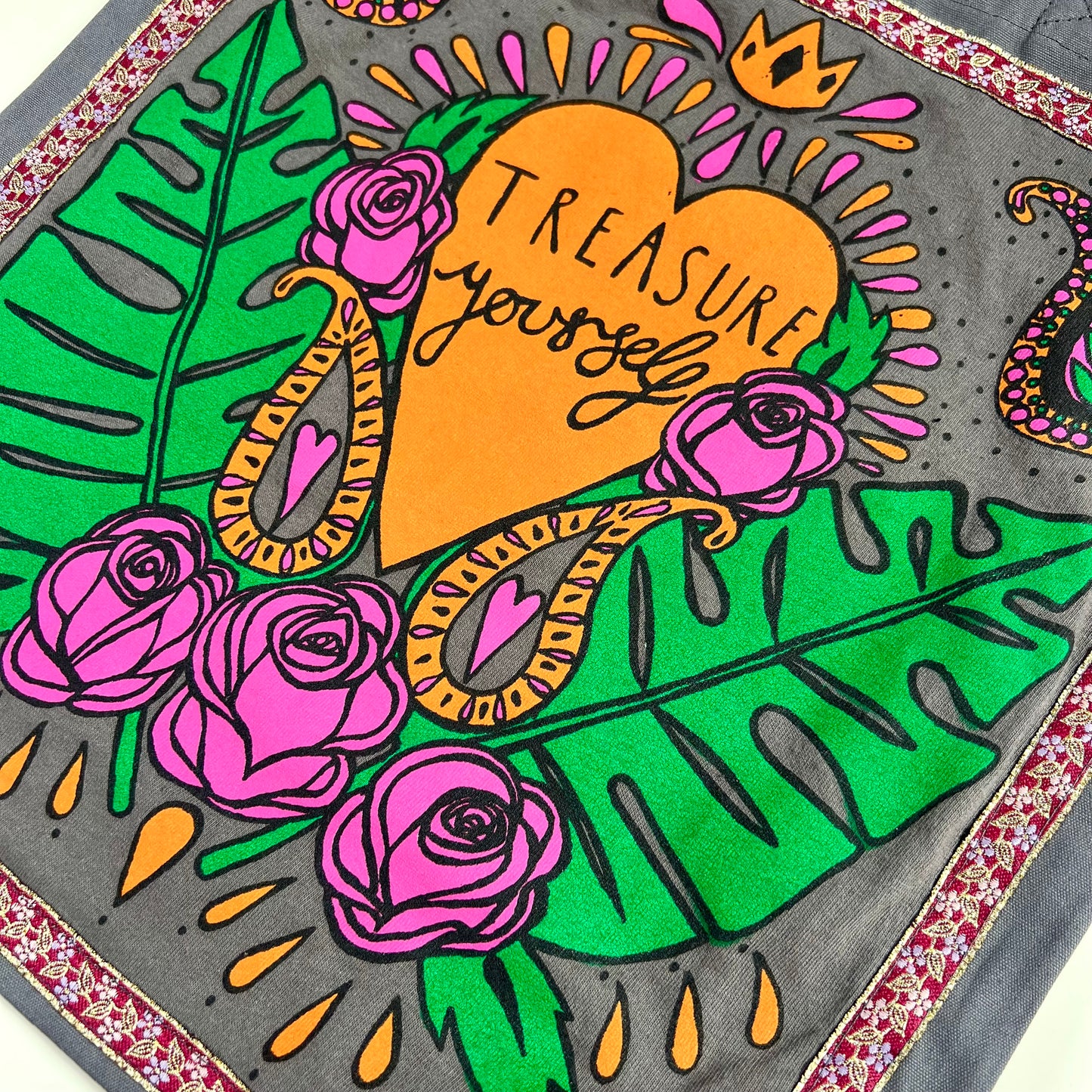 treasure yourself tote bag
