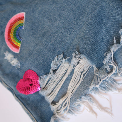 endless summer denim shorts