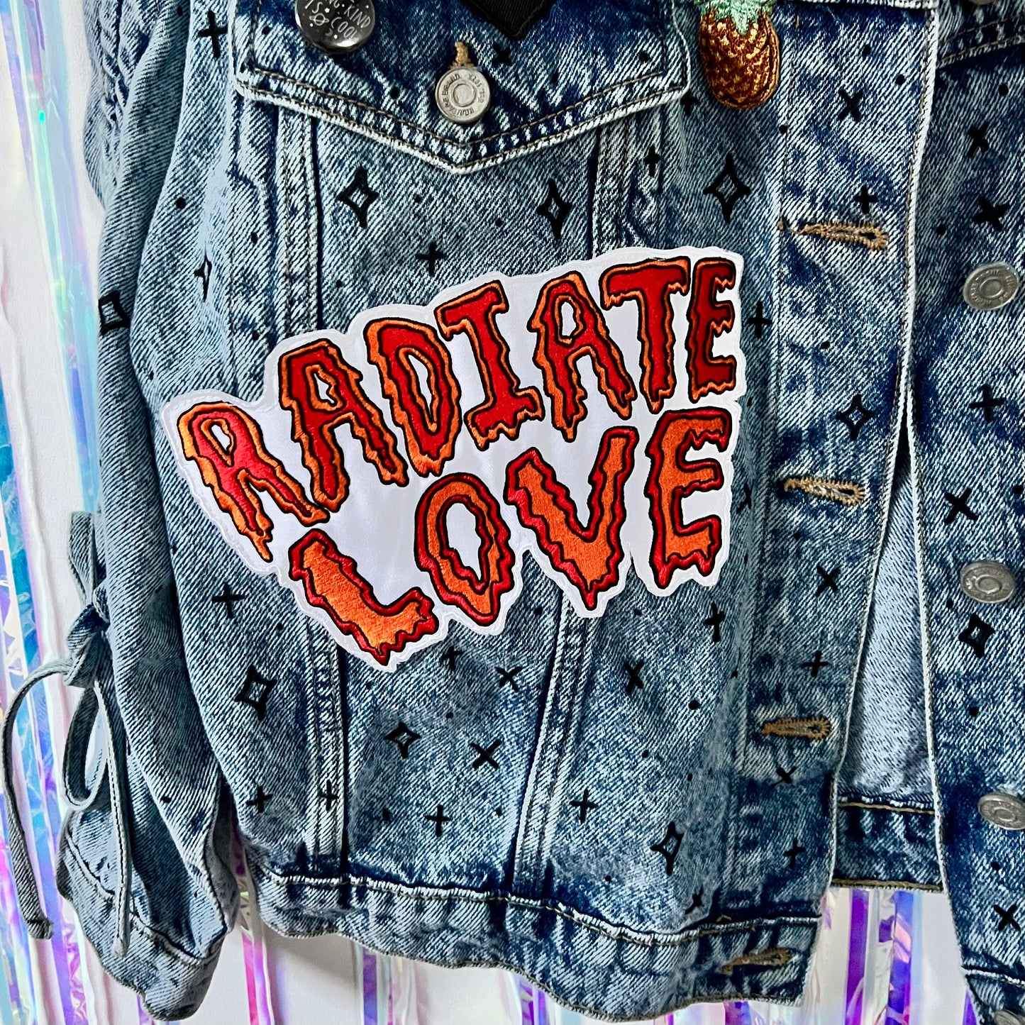 the ‘brave spirit’ denim jacket