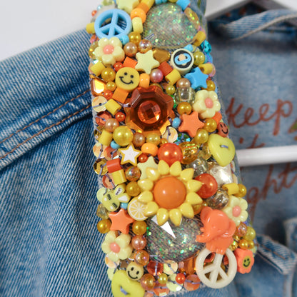 the ‘sunny days’ denim jacket