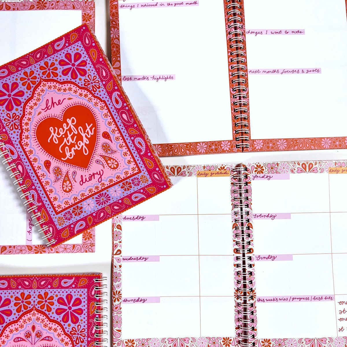 the keep it bright diary