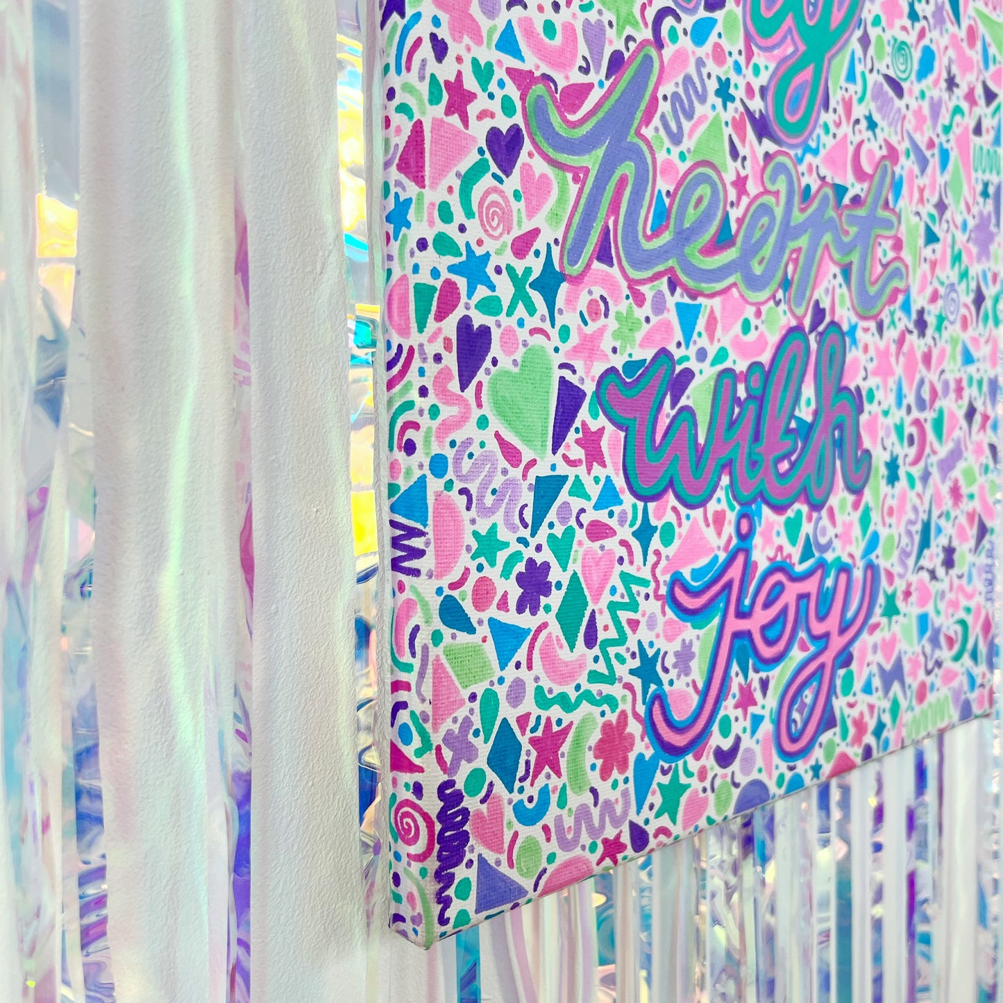 filling my heart with joy canvas