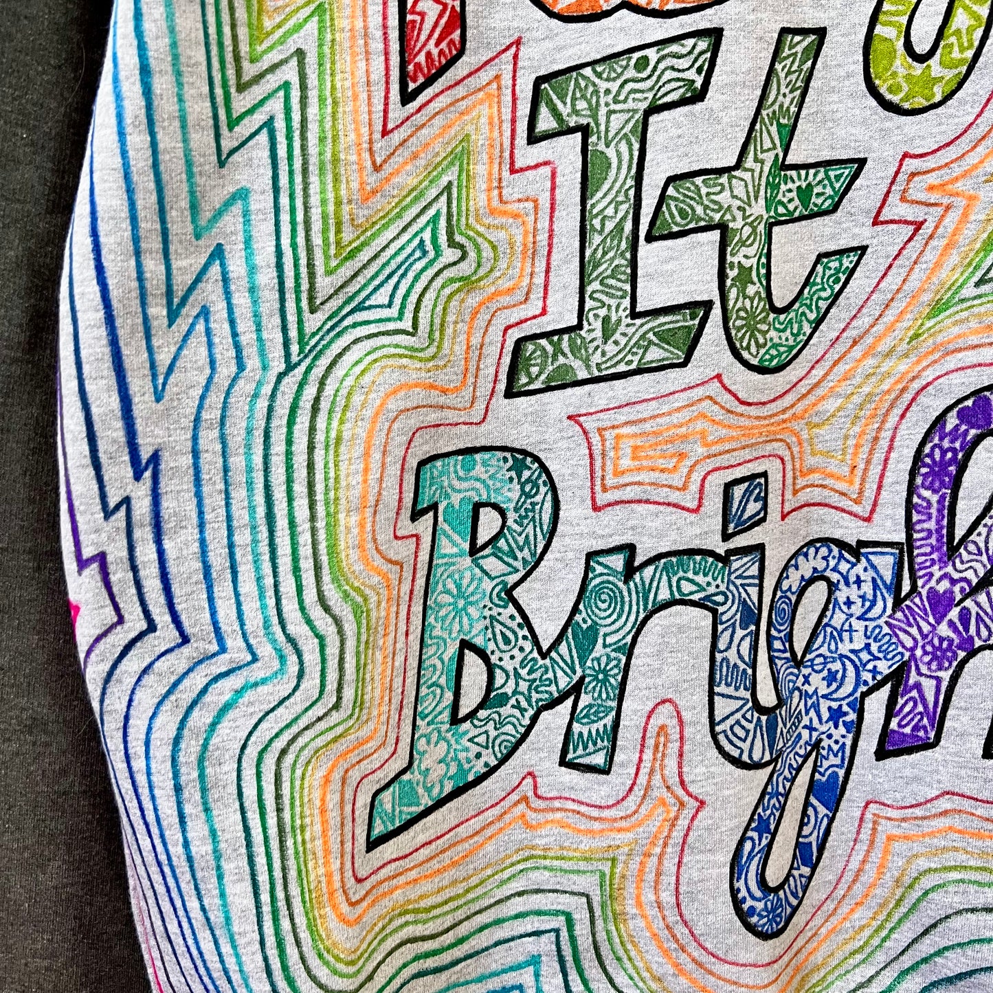 keep it bright varsity jacket