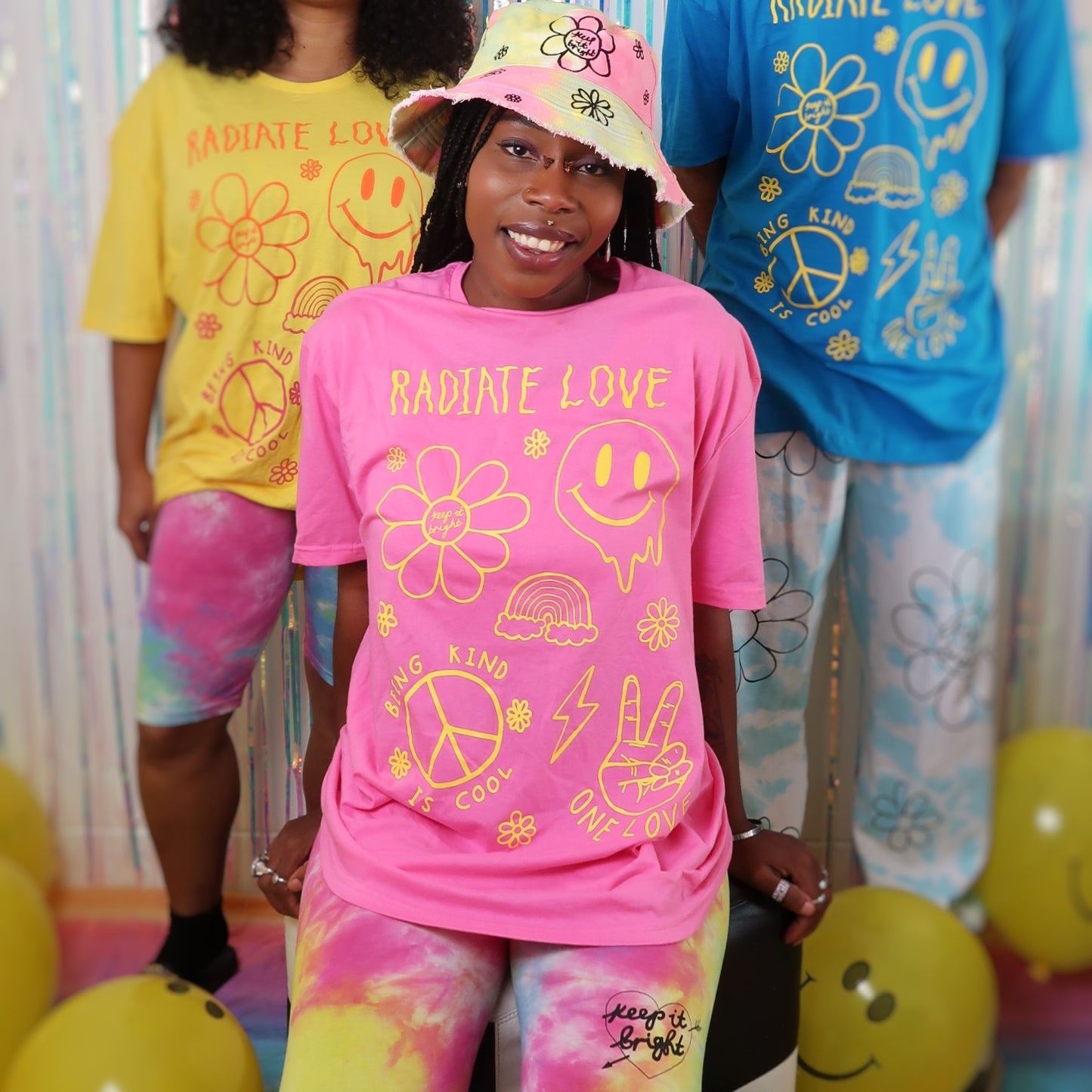hippie heart t-shirts | 4 colours