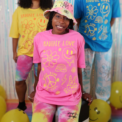 hippie heart t-shirts | 4 colours