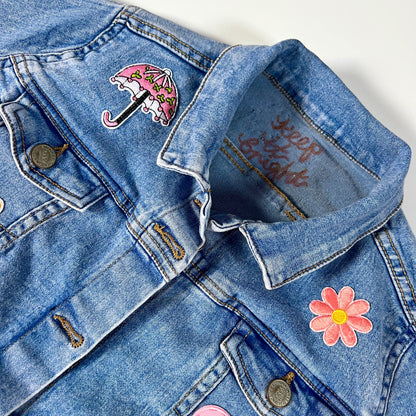 ‘sunshine’ kids denim jacket