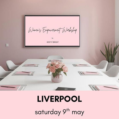 women's empowerment workshop | liverpool | 9th may