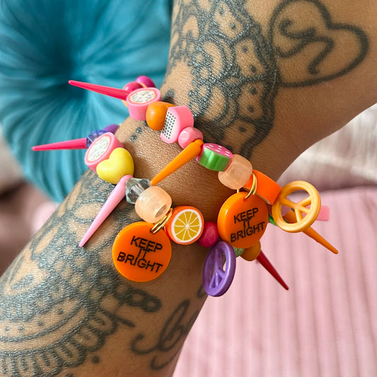 pick'n'mix bracelets - summer fruits