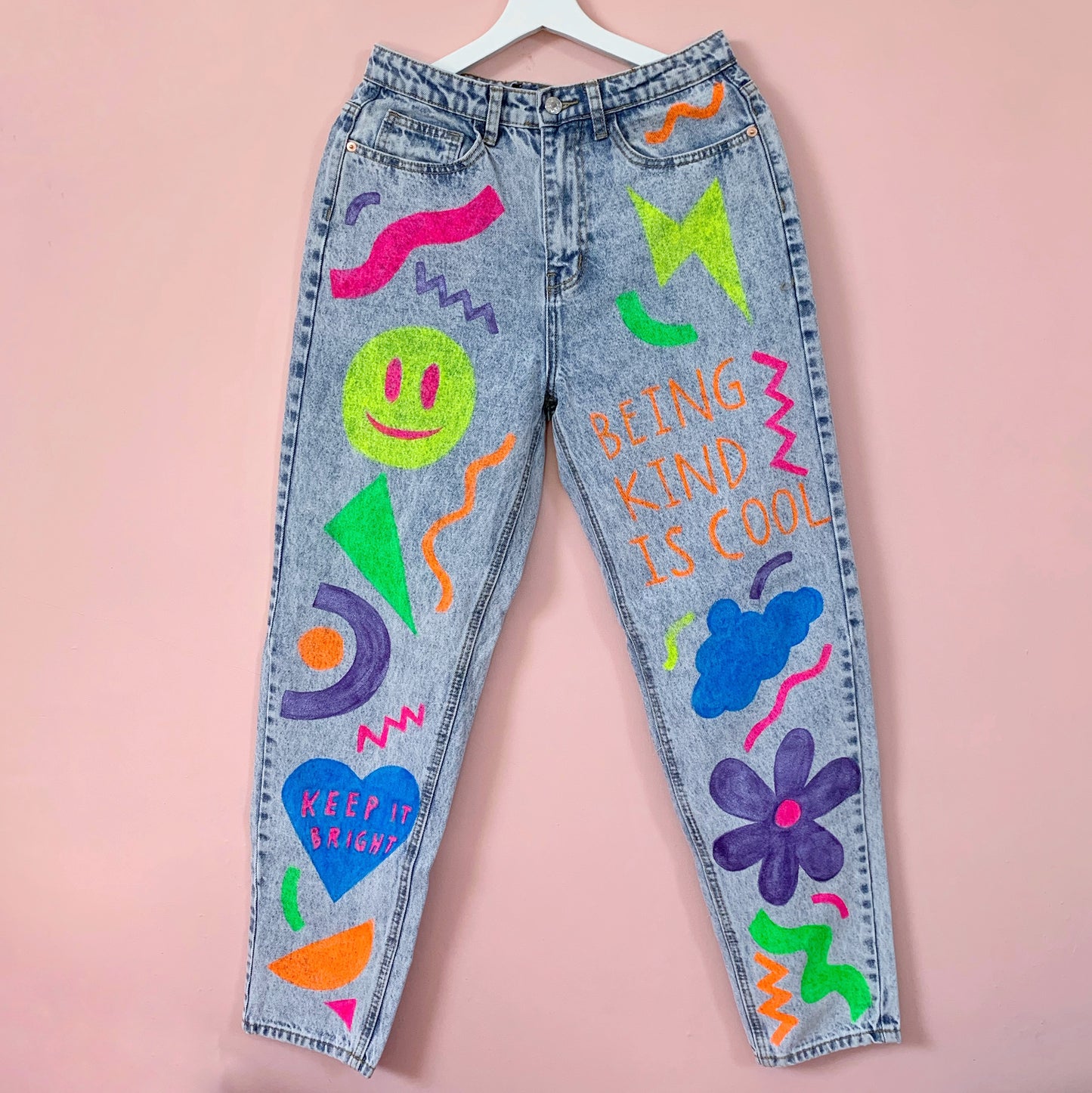 bright side mom jeans - UK size 8/10