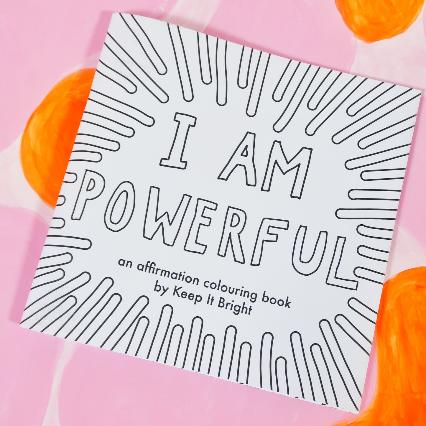 affirmation colouring book