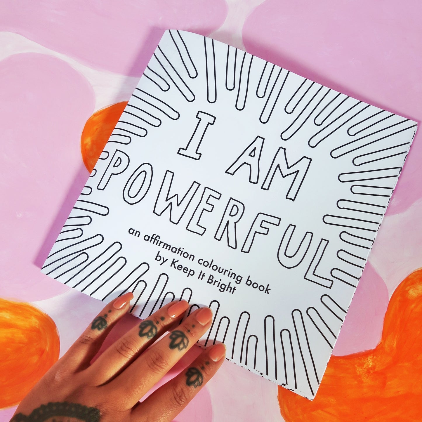 affirmation colouring book