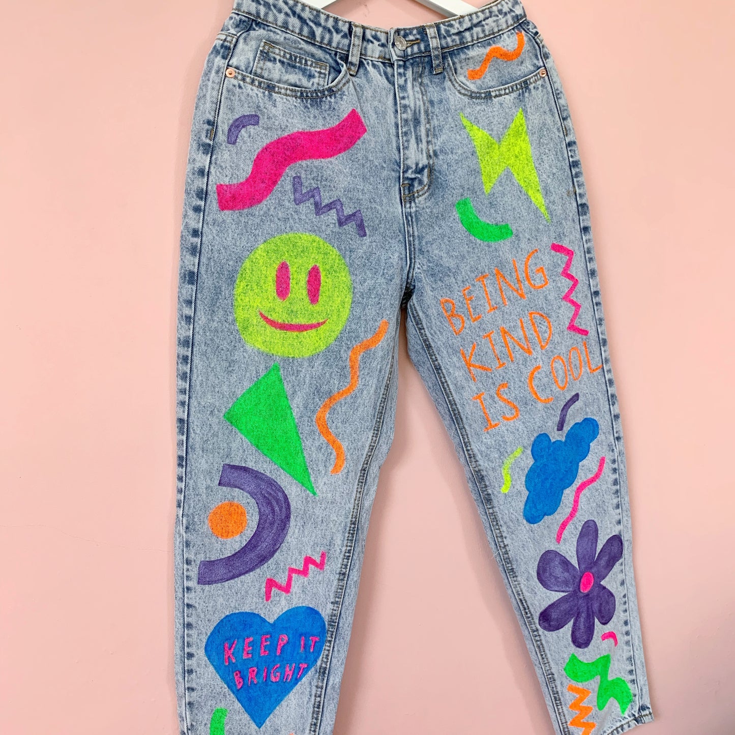 bright side mom jeans - UK size 8/10