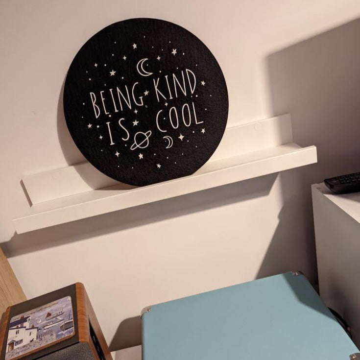 being kind is cool slipmat / wall decor