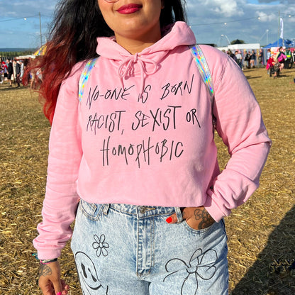 hate is taught hoodie - pink | 2 styles