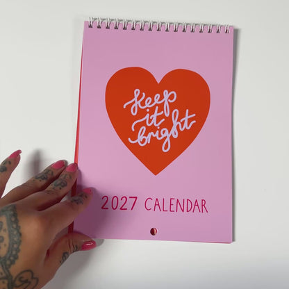 2027 wall calendar