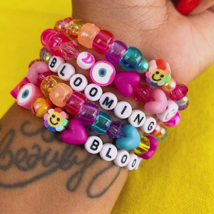 blooming pick'n'mix bracelets