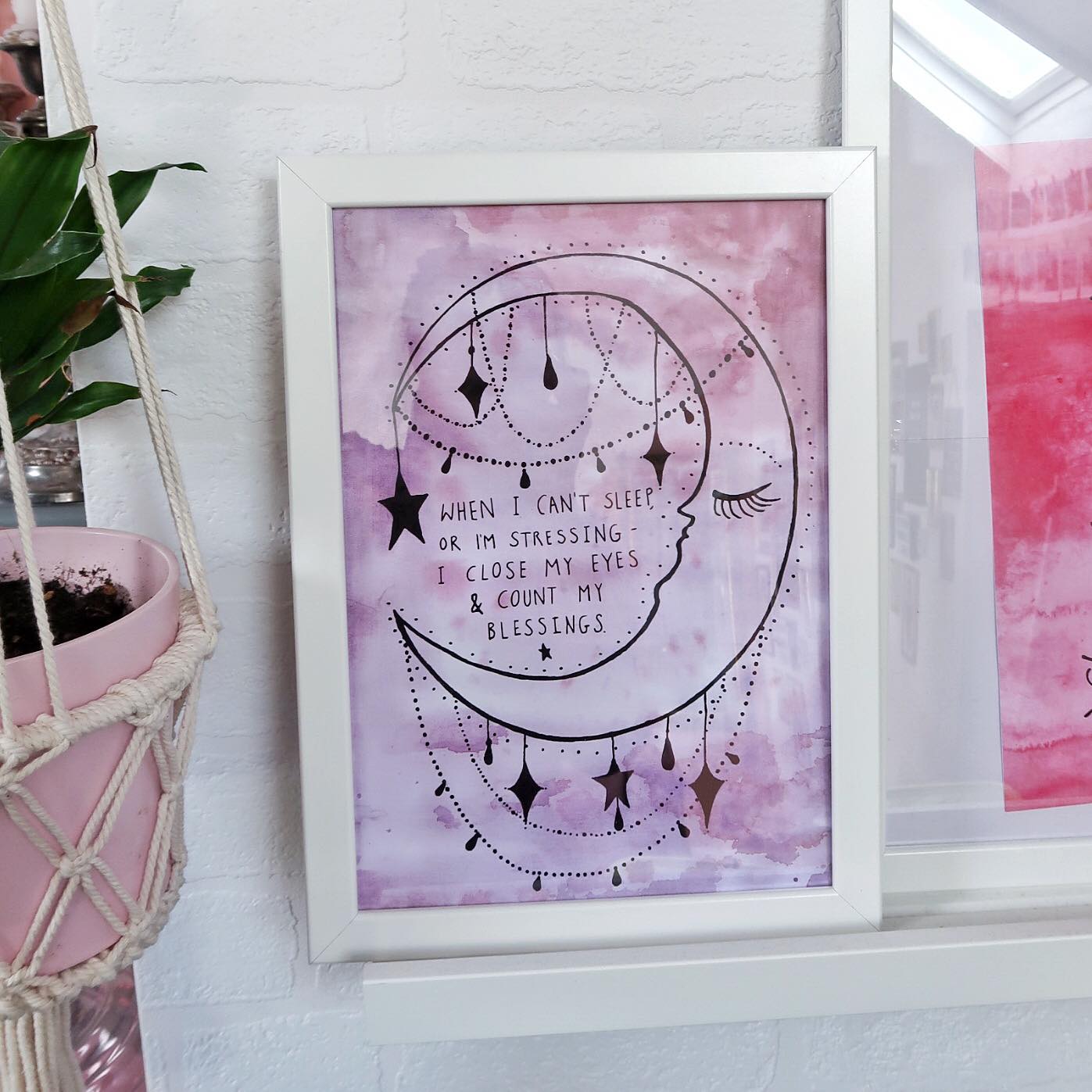 when i can't sleep.. - A4 print