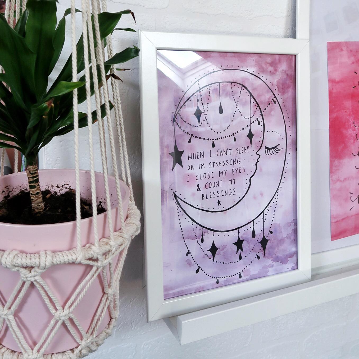 when i can't sleep.. - A4 print