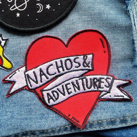 nachos & adventures sew-on patch