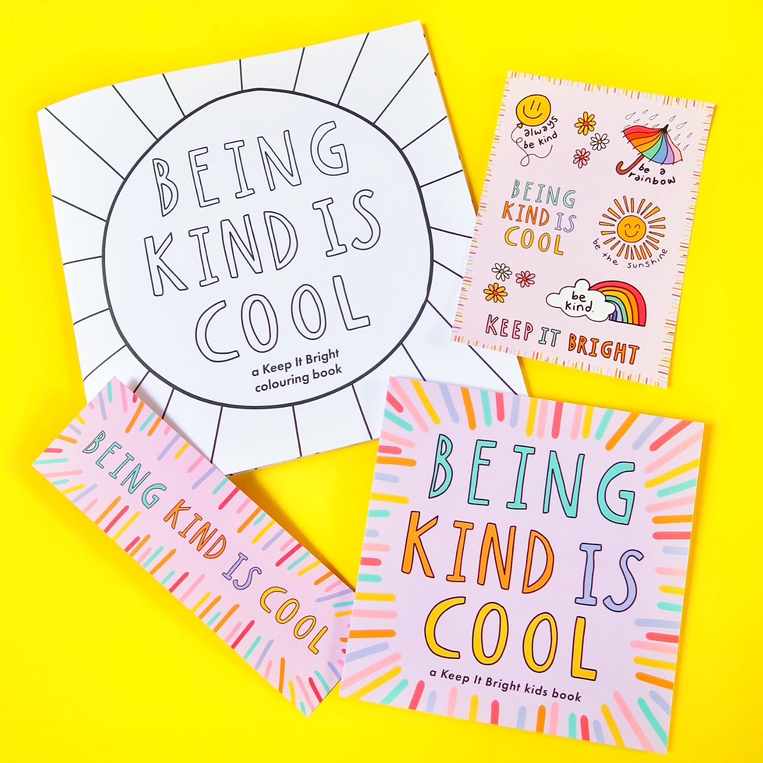 Being Kind Is Cool kids book - a book about kindness - bundle