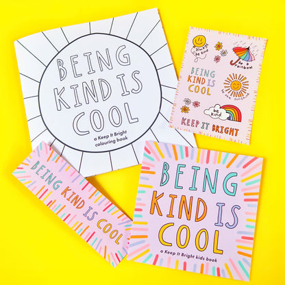 Being Kind Is Cool kids book - a book about kindness - bundle