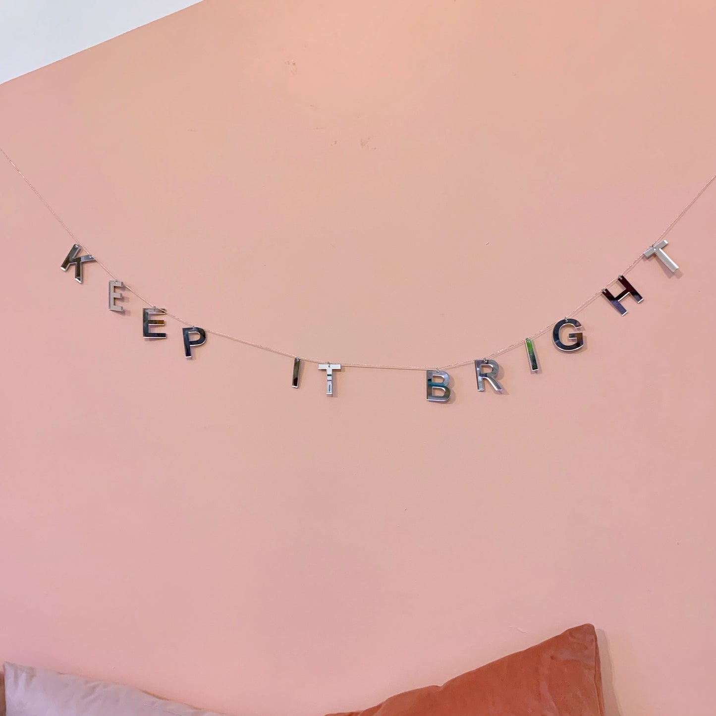 keep it bright silver garland