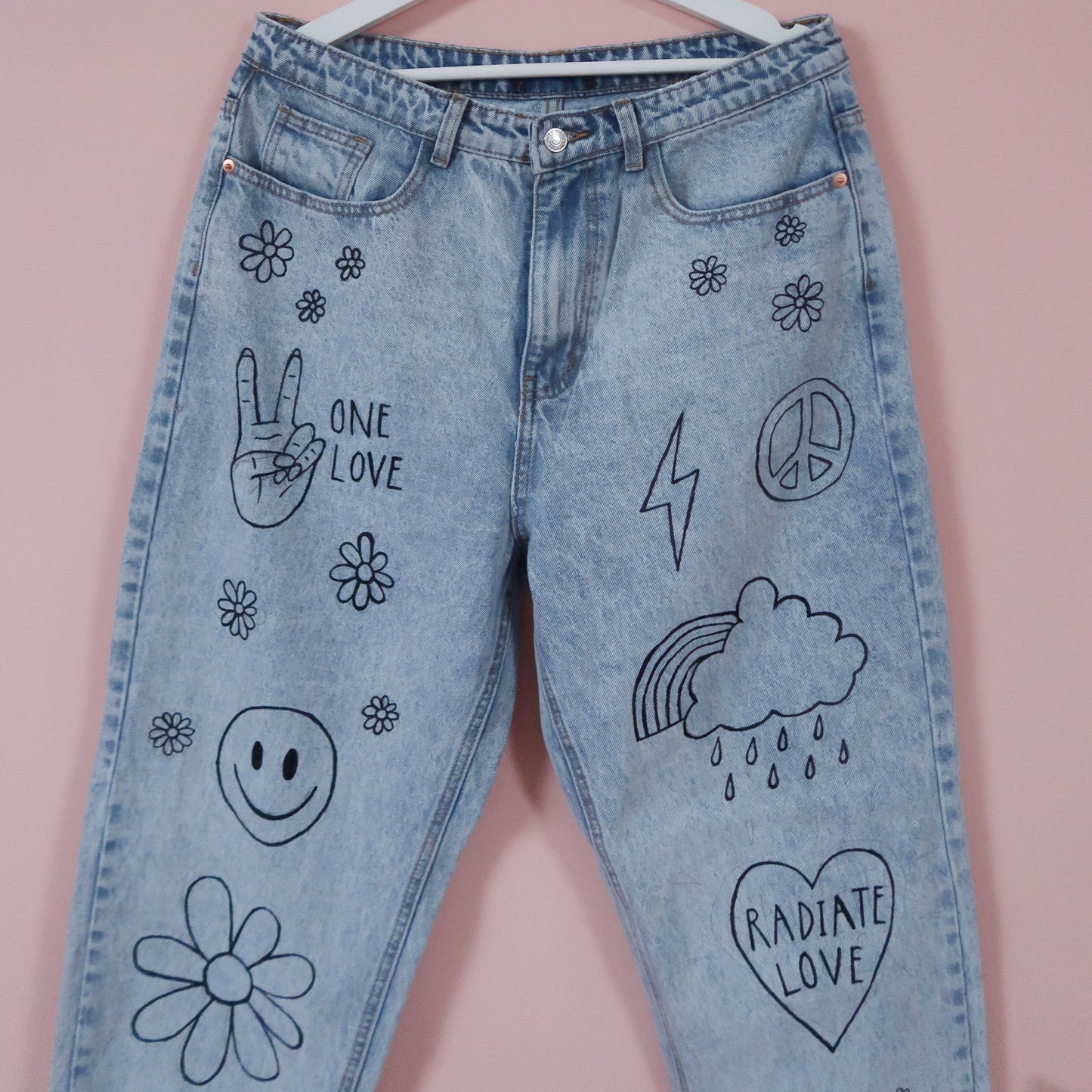 hippie heart jeans - v.2