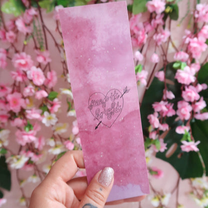 a head full of worries, leaves no room for dreams bookmark