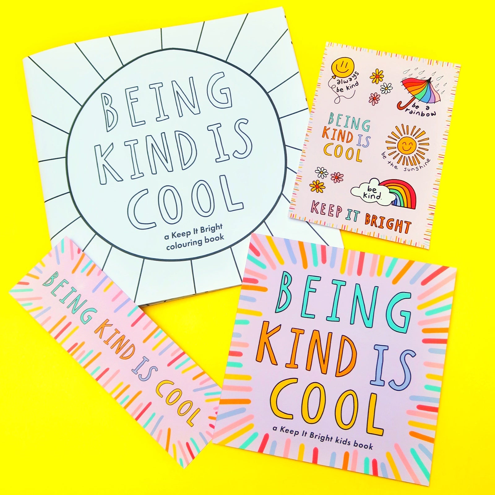 Being Kind Is Cool kids book - a book about kindness - bundle