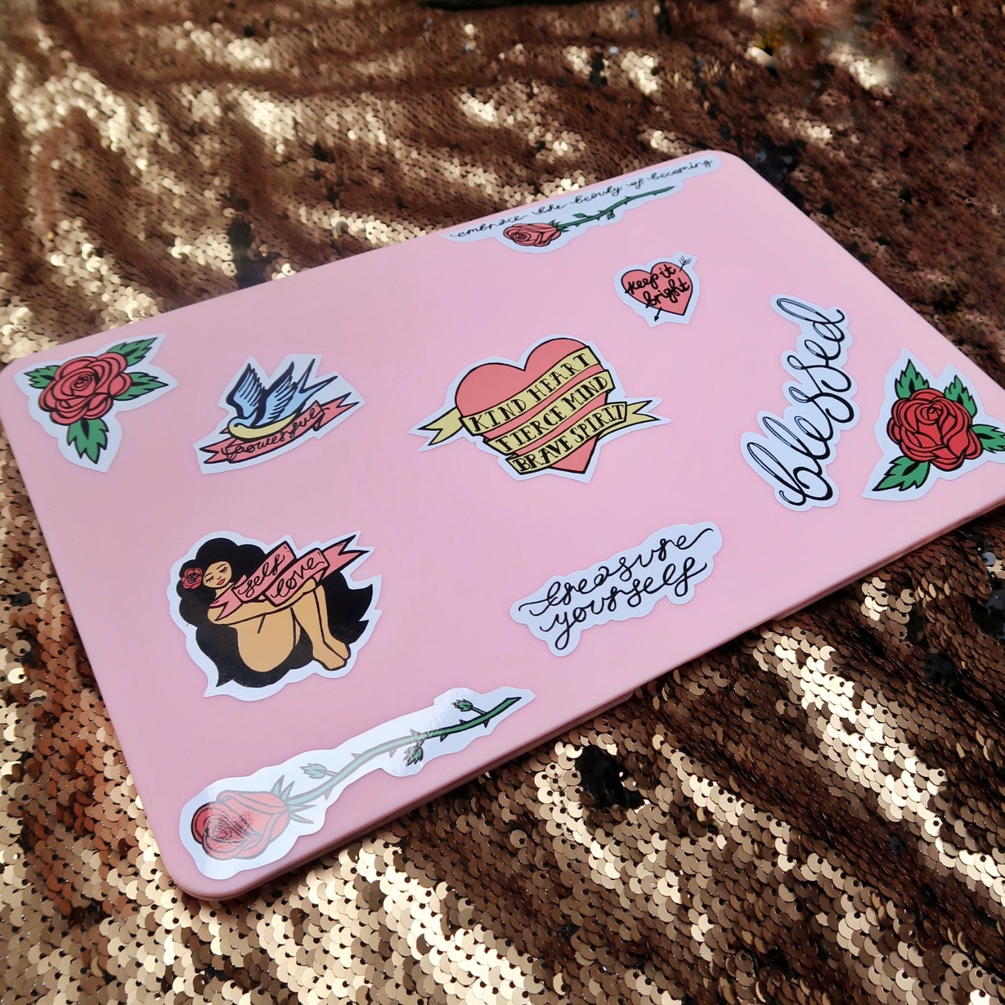 tattoo flash vinyl sticker sheet