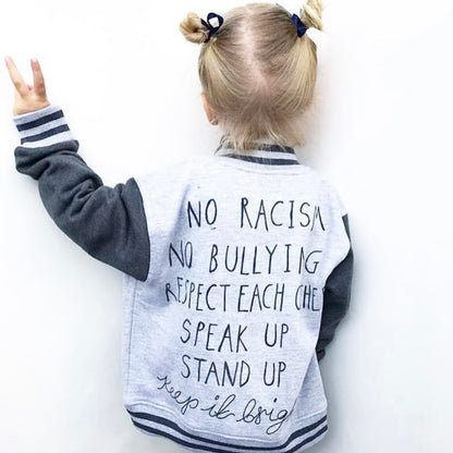 stand up kids varsity jacket