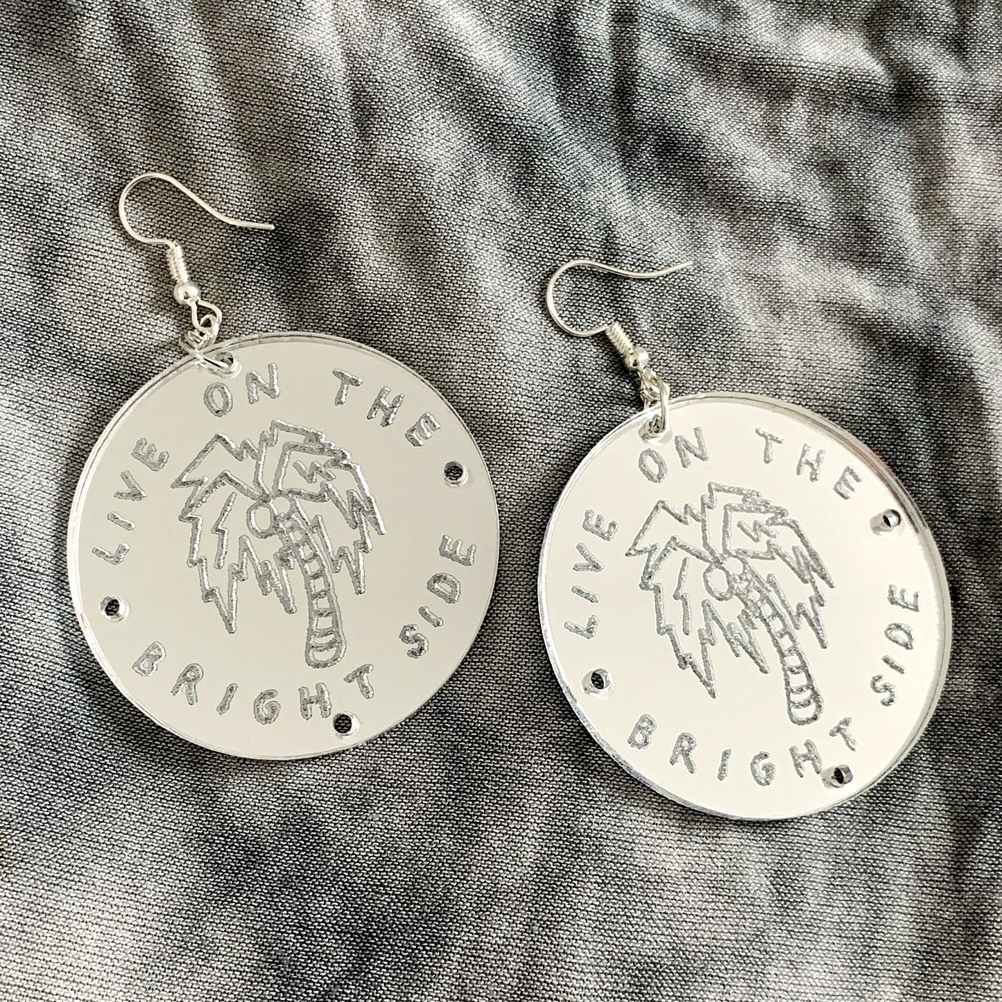 live on the bright side earrings